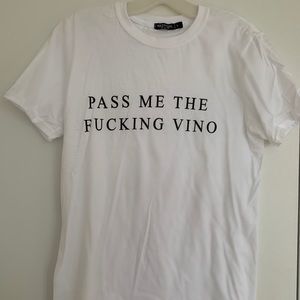 Pass me the fucking vino Nasty Gal